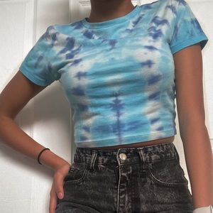 wild fable tie die crop